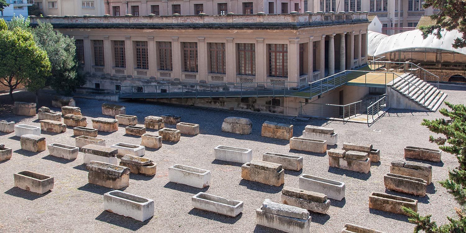 tombes nécropole paléochrétienne tarragone patrimoine unesco